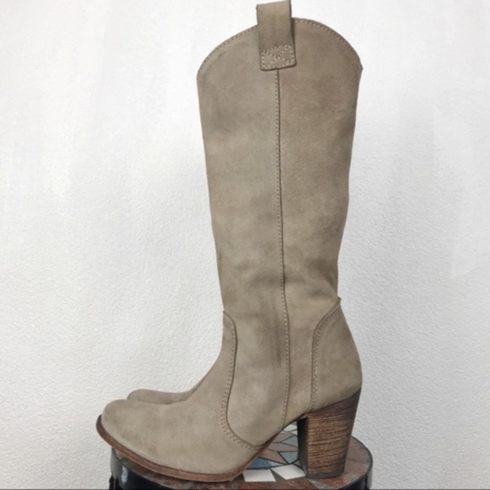 Charles David Trendy Suede knee high boots